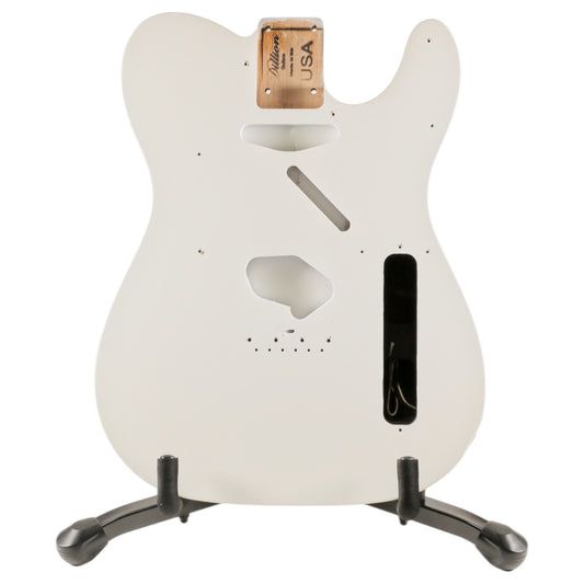 USA Made American Telecaster Style Body - Double Bound Snow White