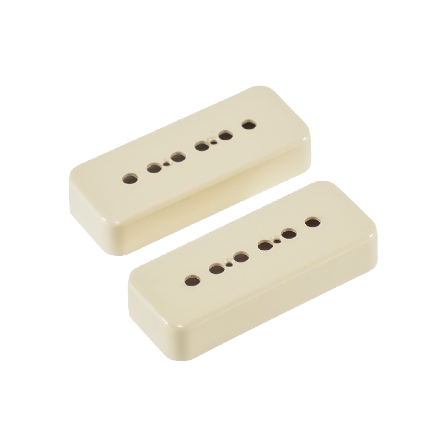 Area59 "AOA" Butyrate Vintage P90 Covers Ivory (2) | Shop Fittings & Parts | Altitude Guitar