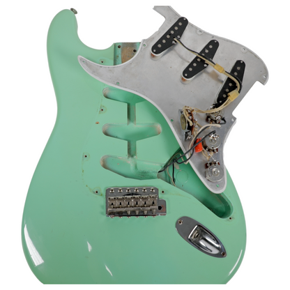 1986 Fender AVRI '62 Surf Green Stratocaster - Fullerton Parts