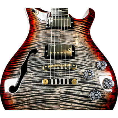 2018 PRS McCarty 594 Semi-Hollow 10-Top, Charcoal Cherry Burst