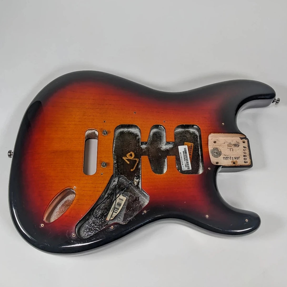 Fender American Deluxe Stratocaster Body Three Tone Sunburst HSH | Shop Fittings & Parts | Altitude Guitar